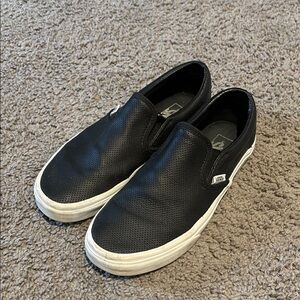 Vans Men's Black Slip-On Shoes